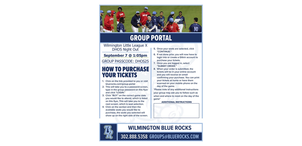 WLL at the Blue Rocks