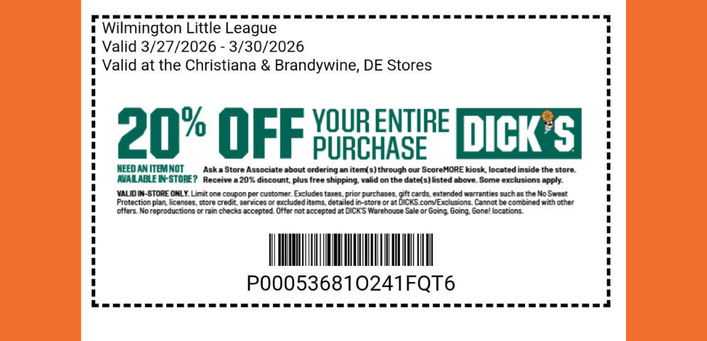Exclusive DICK'S coupon event